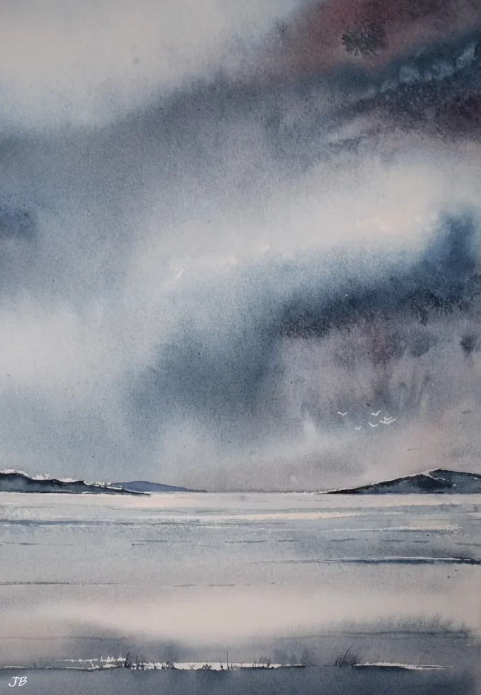 "The Isles" - Original Watercolour artwork. SALE Was £215 - Image 2