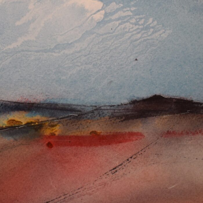 "Distant Moors " - Original Watercolour artwork. - Image 3