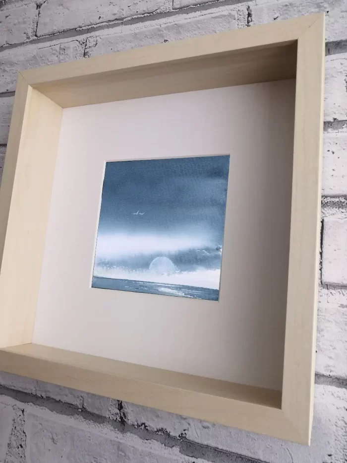 "Seascape" - Original Watercolour Artwork. - Image 4