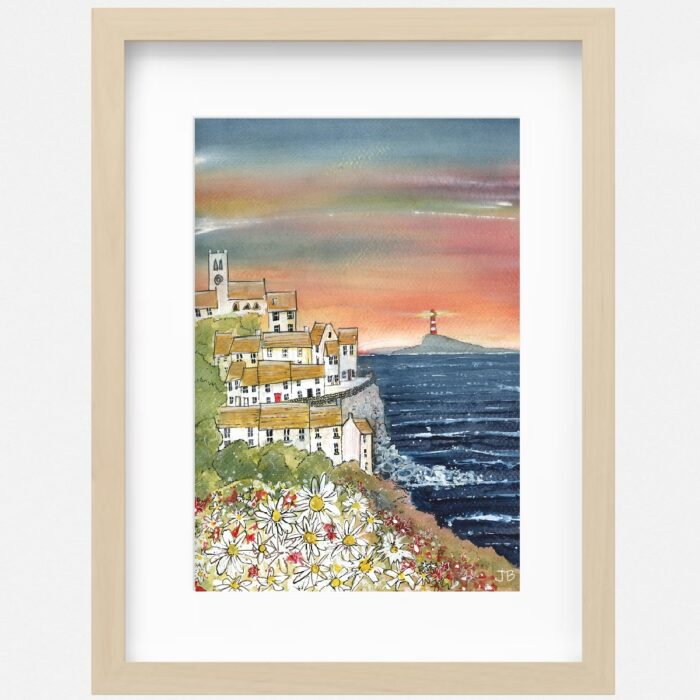 "Cliff Haven" - Original Watercolour Artwork.