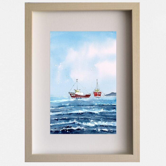 "Soon Be Home" - Original Watercolour Artwork.