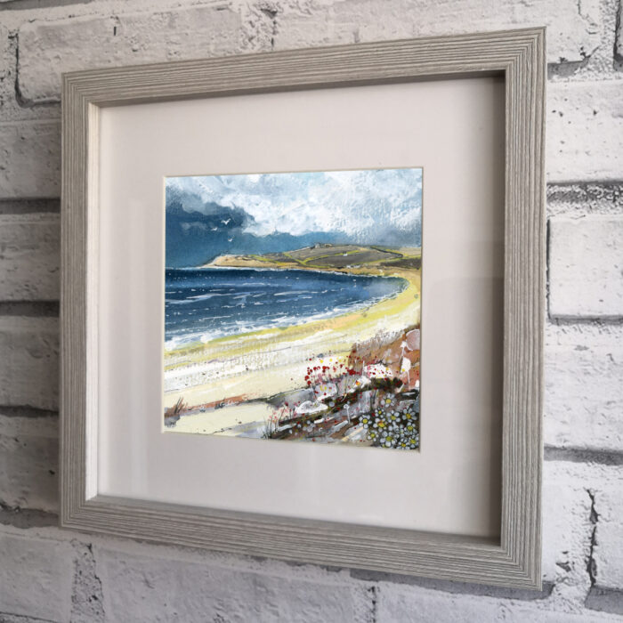 "At The Beach" - Original Watercolour Artwork.