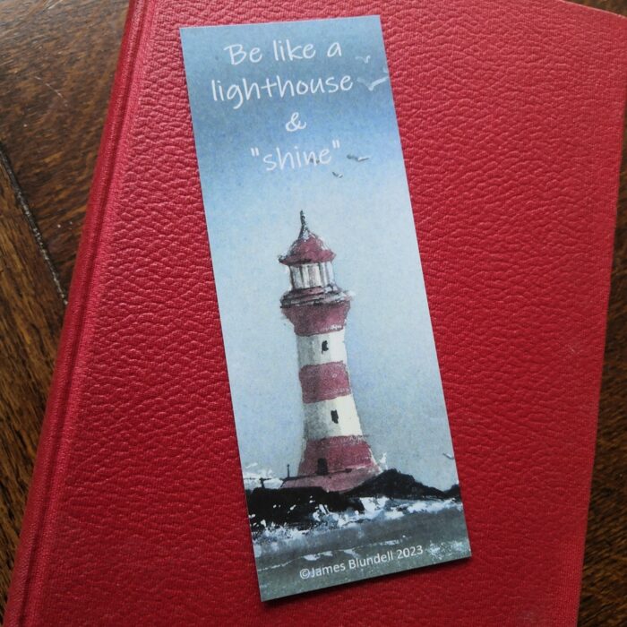 "The Lighthouse" Printed Bookmark